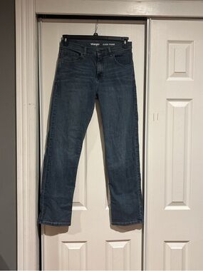 Wrangler boys Classic Straight Jeans - Dark Blue